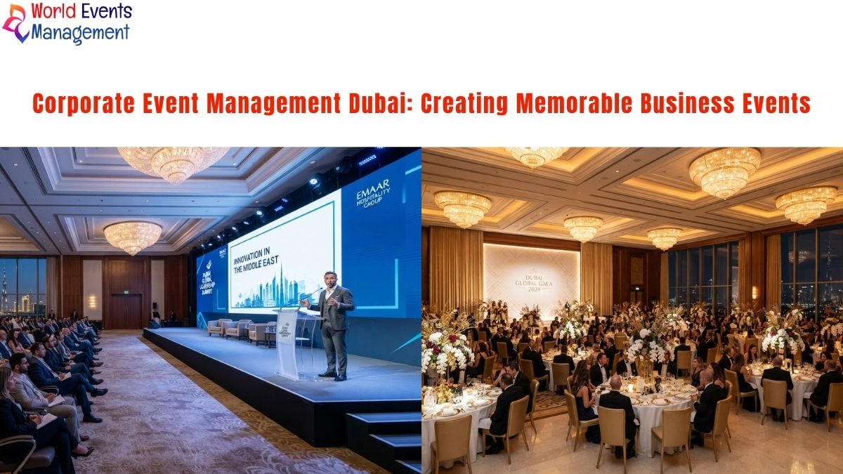 Corporate event management Dubai