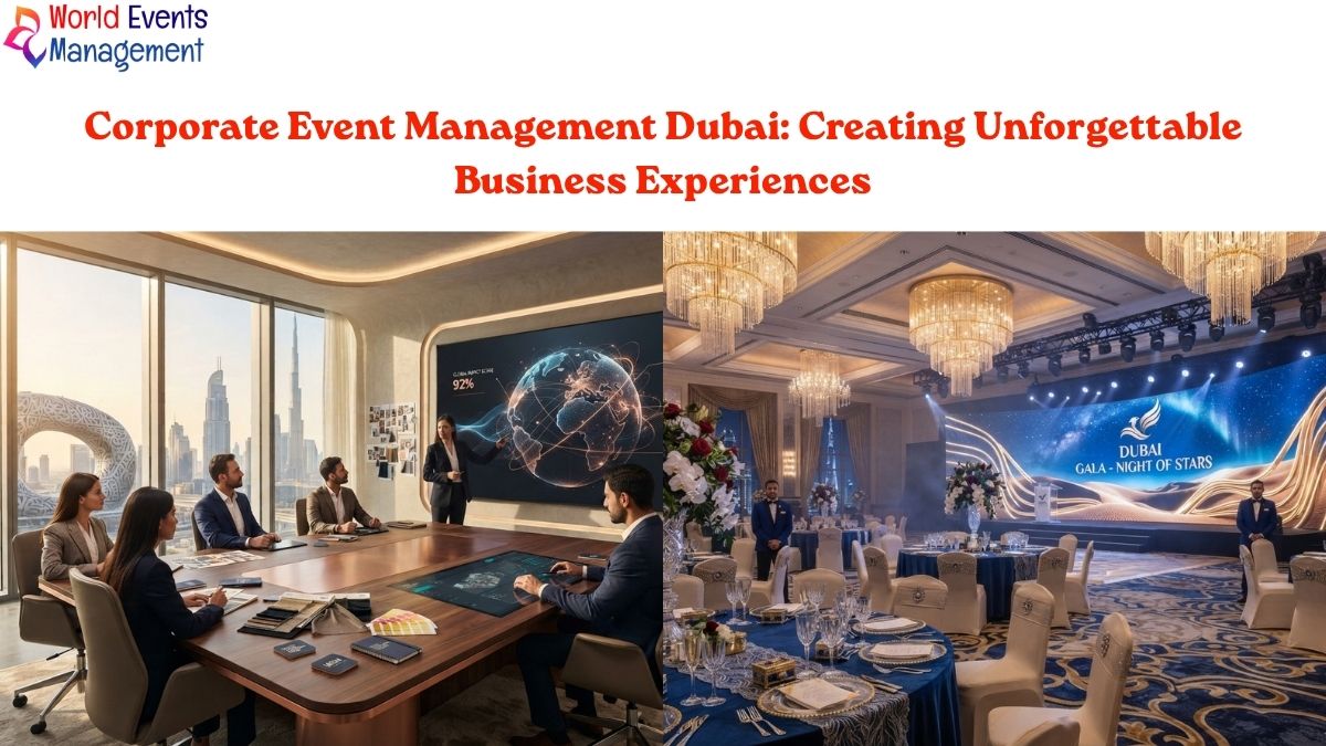 Corporate Event Management Dubai