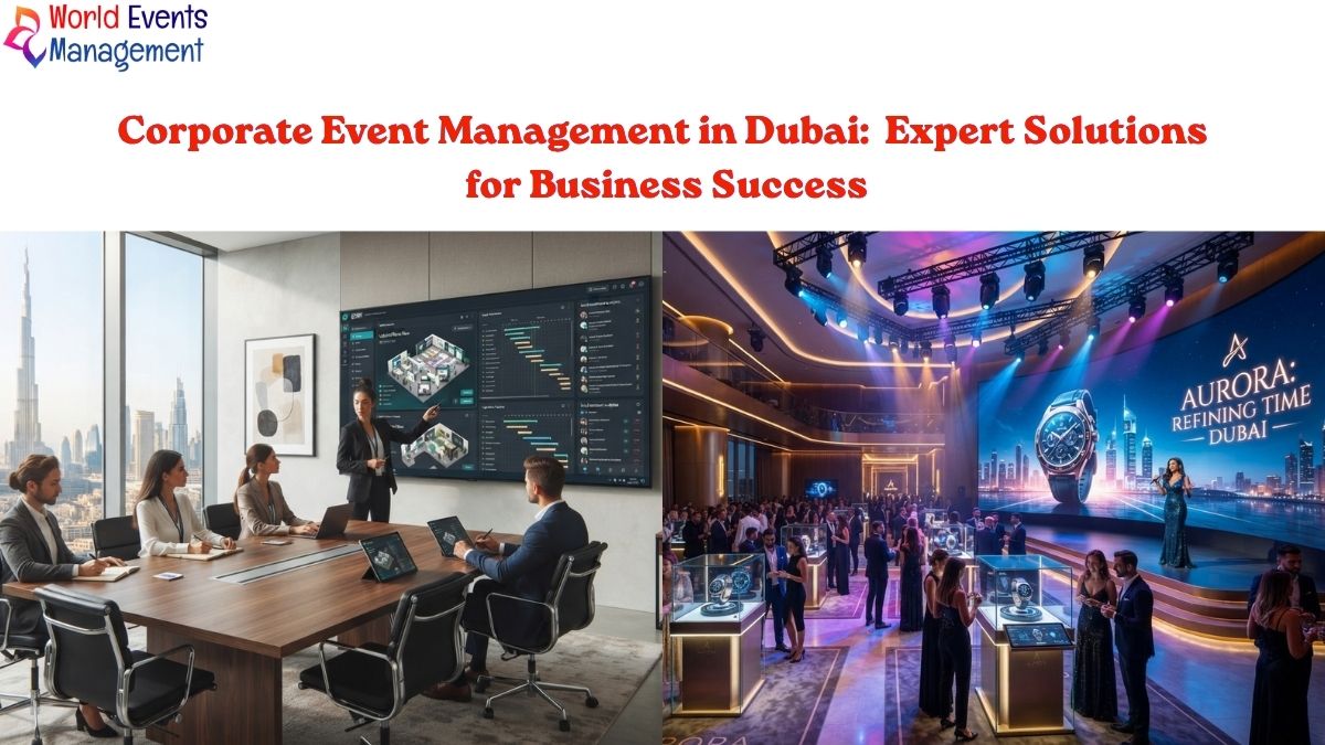 Corporate Event Management Dubai