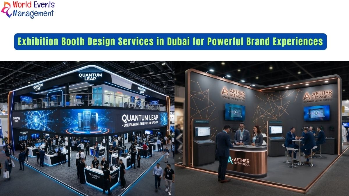Exhibition booth design Dubai