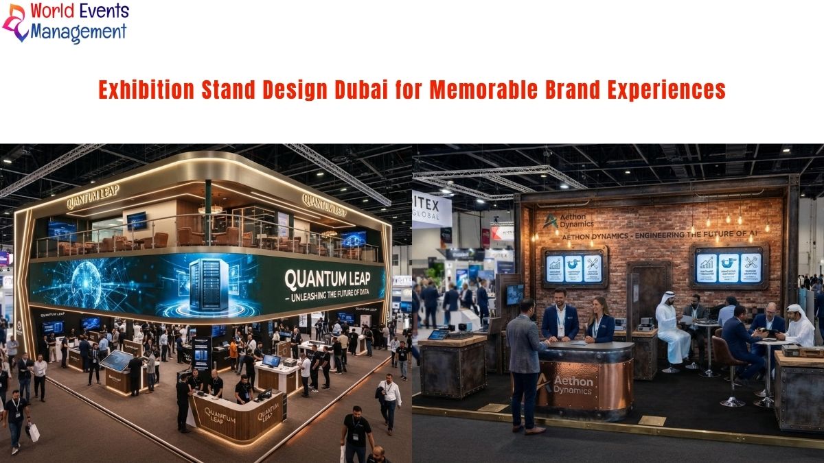 Exhibition stand design Dubai