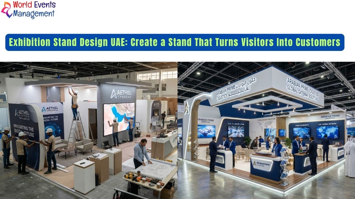 Exhibition stand design UAE.