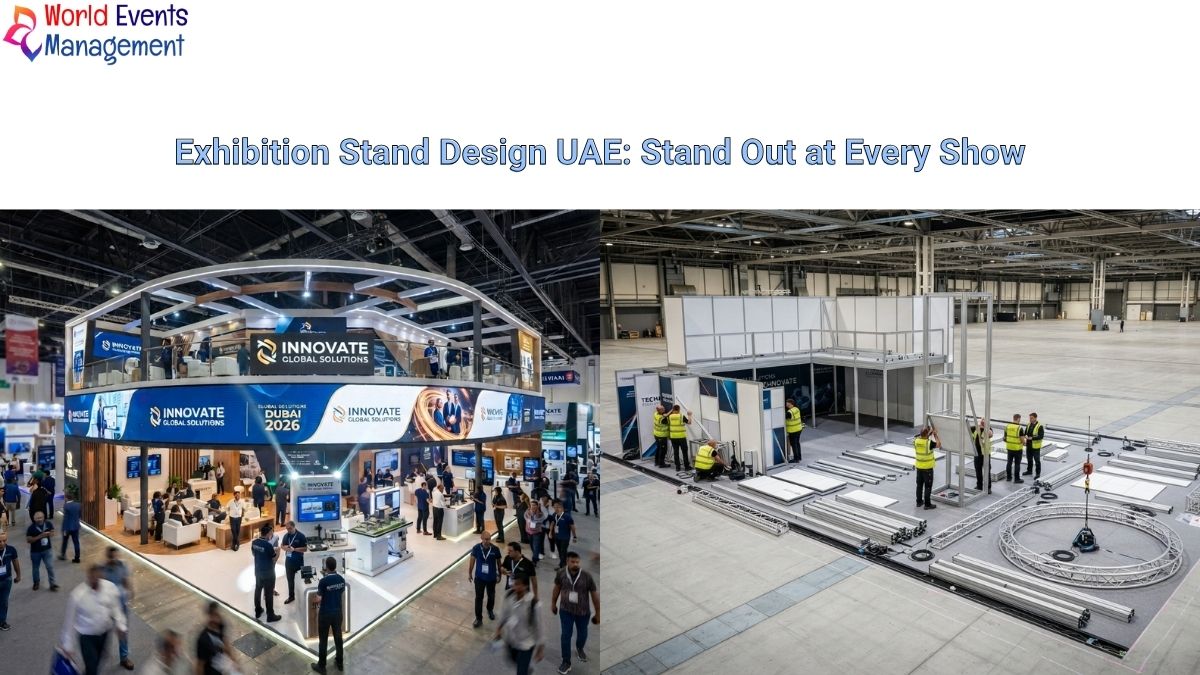 Exhibition stand design UAE.
